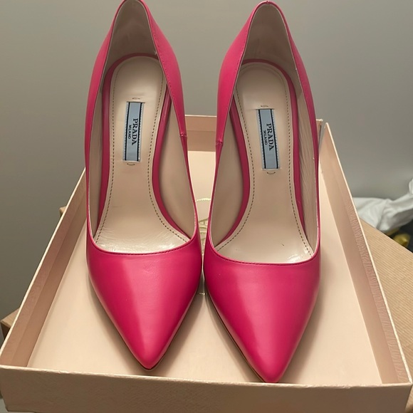 Prada classic pumps - Pink size 37 - Picture 1 of 3